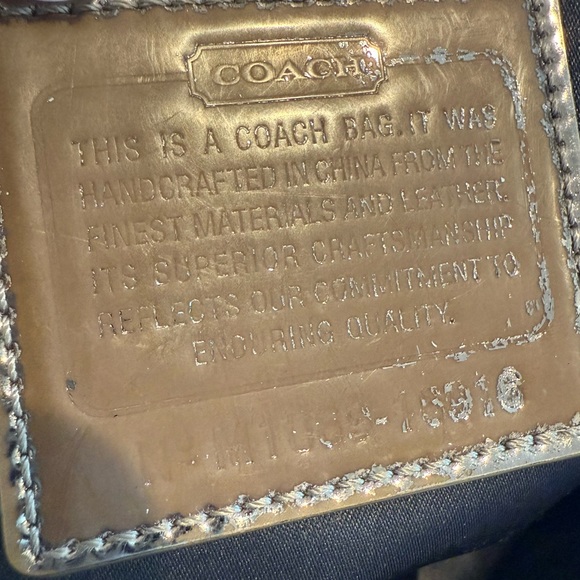 🩵✨ Coach Poppy Spotlight Turquoise Sequin Sparkly Limited Edition Backpack - Picture 10 of 17